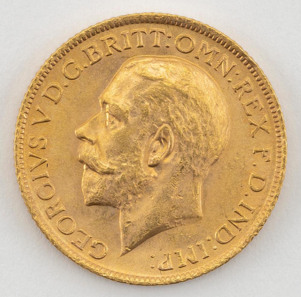 1914 GREAT BRITAIN GEORGE V SOVEREIGN 34ccc2
