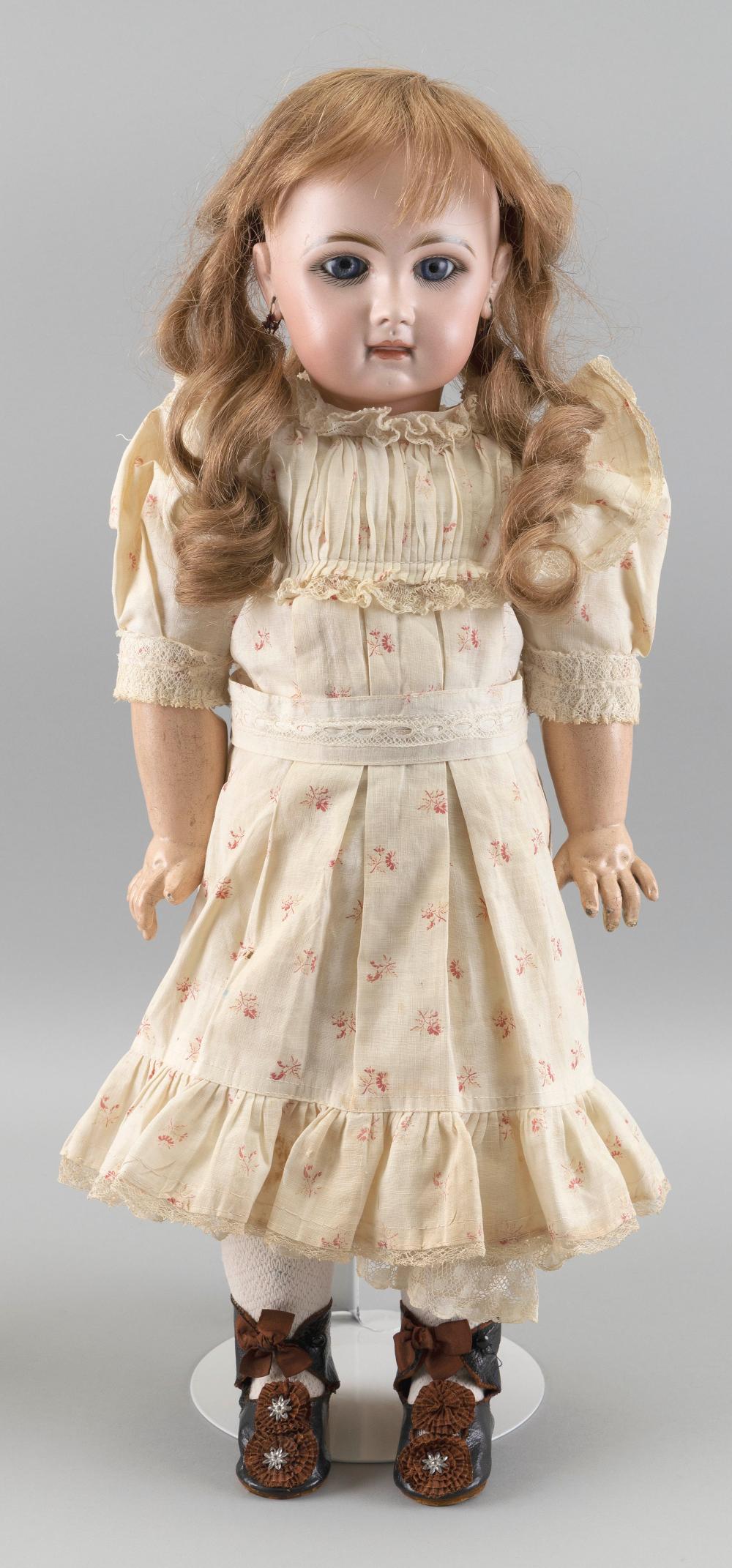 FRENCH JUMEAU BISQUE-HEAD DOLL CIRCA