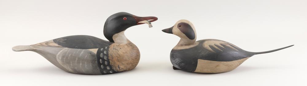 TWO MARTY COLLINS DECOYS EAST WAREHAM,