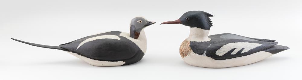 TWO DECORATIVE DECOYS CIRCA 1970 34cd51