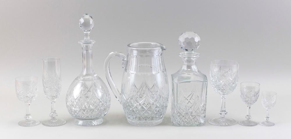 FORTY-FIVE PIECES OF BACCARAT “COLBERT"