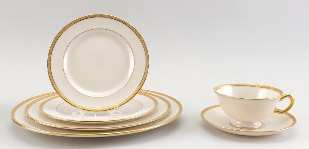 LENOX “TUXEDO” BONE CHINA DINNER