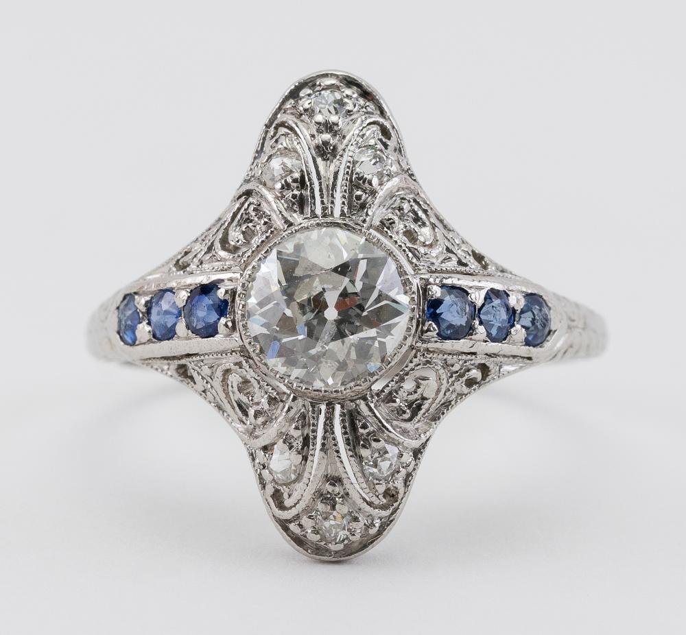 ART DECO PLATINUM DIAMOND AND 34ce6b