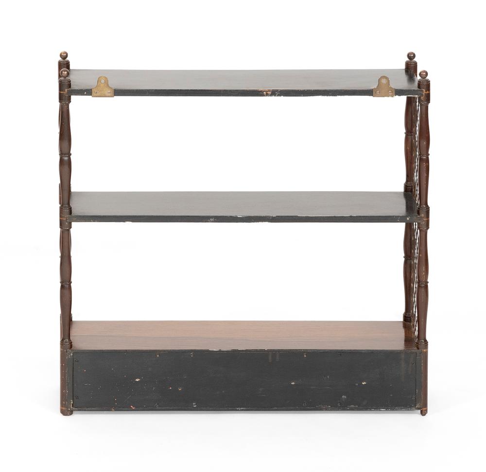 REGENCY-STYLE HANGING SHELF LATE