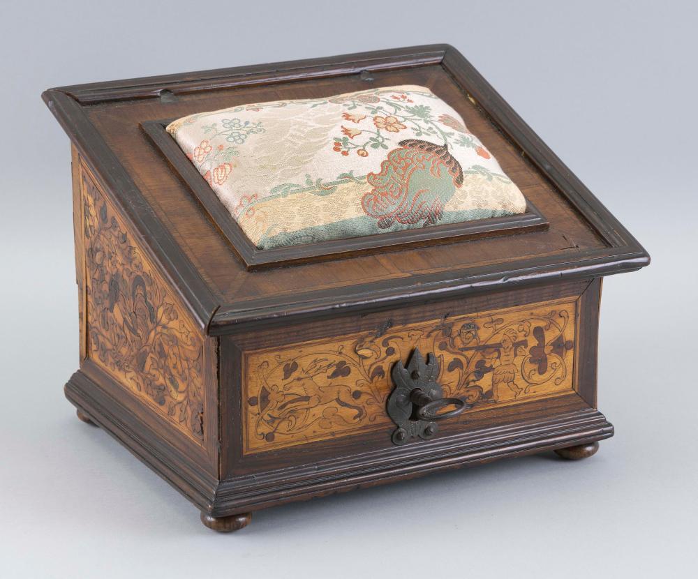 MARQUETRY LACE MAKER’S BOX RETROFITTED