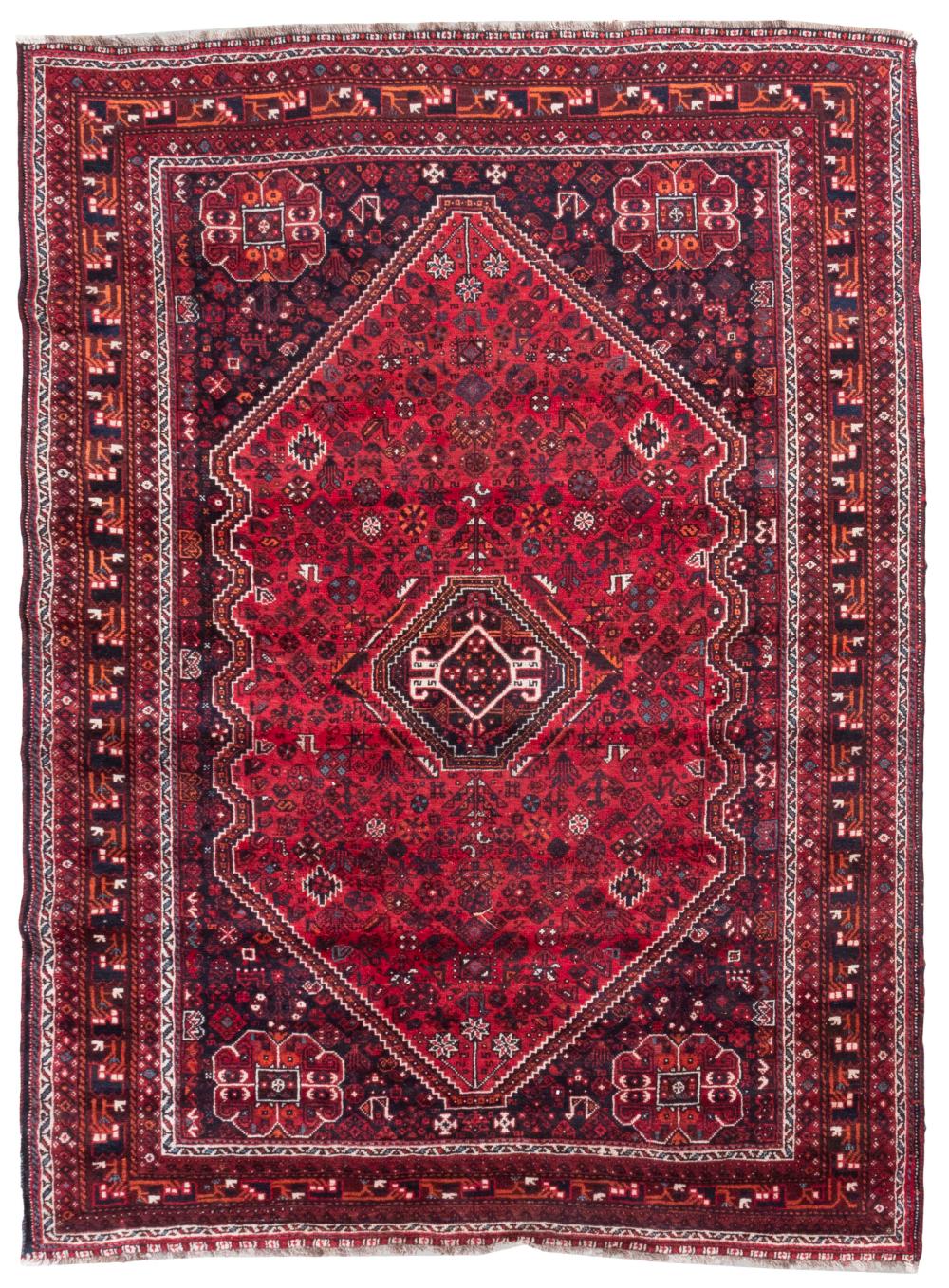 SHIRAZ RUG: 7'3" X 9'11" SECOND