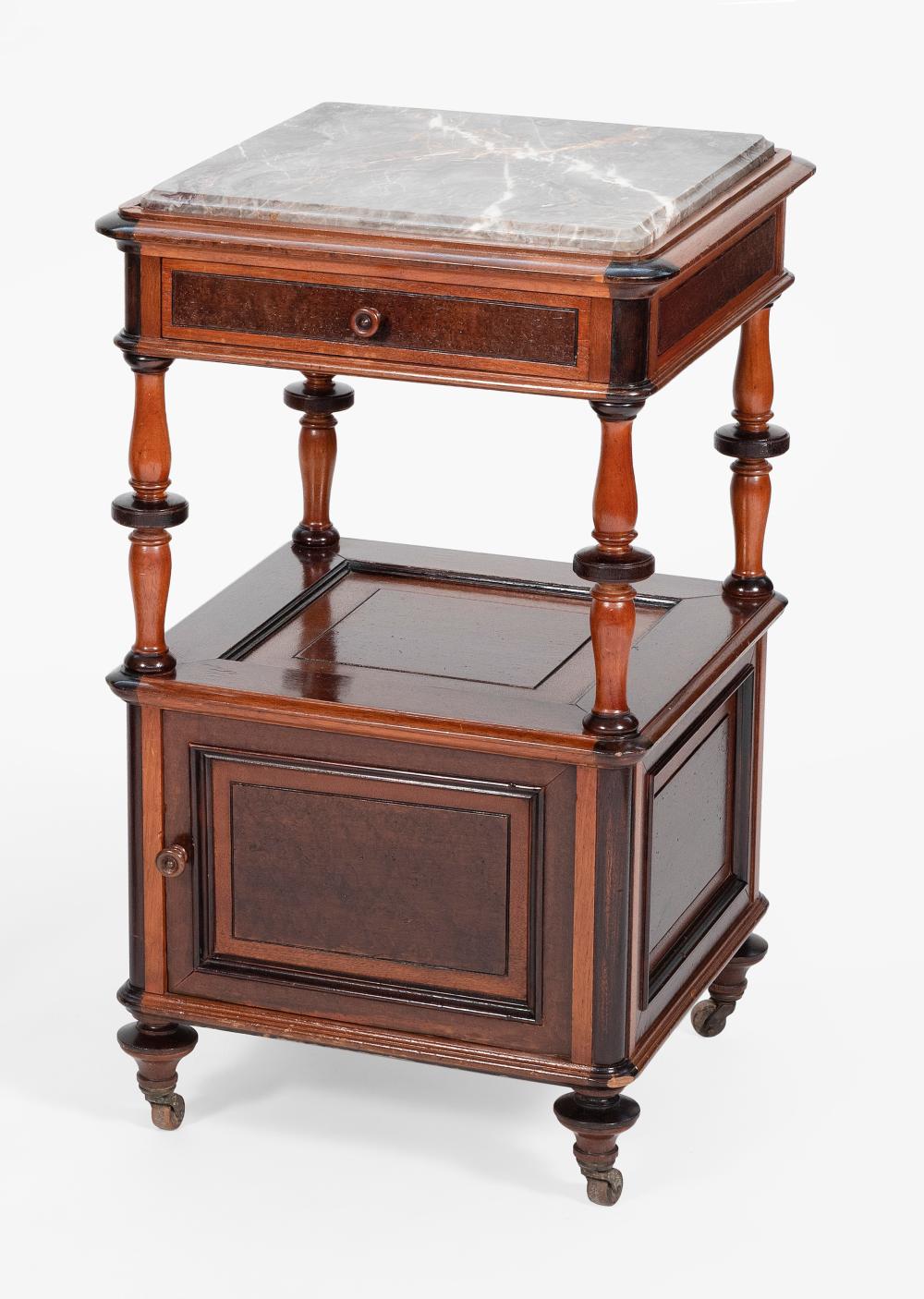 MARBLE TOP STAND LATE 19TH CENTURY 34d008