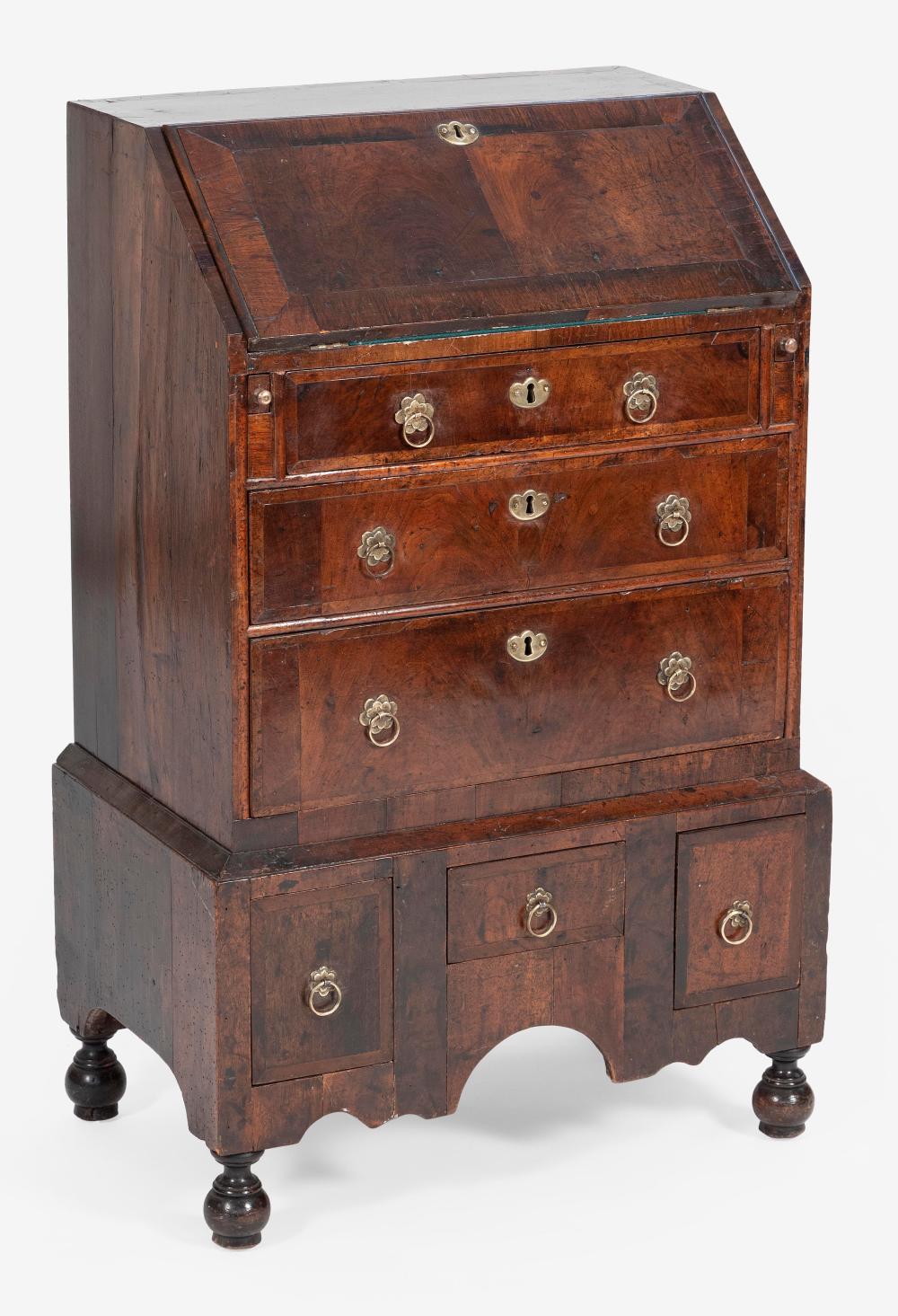 ENGLISH DIMINUTIVE SLANT-LID DESK