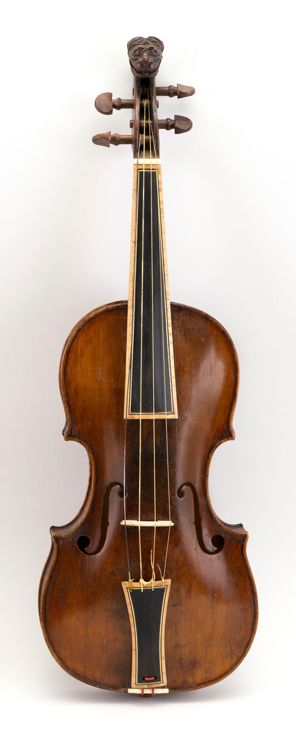 TYROLEAN BAROQUE STYLE VIOLIN LENGTH 34d020