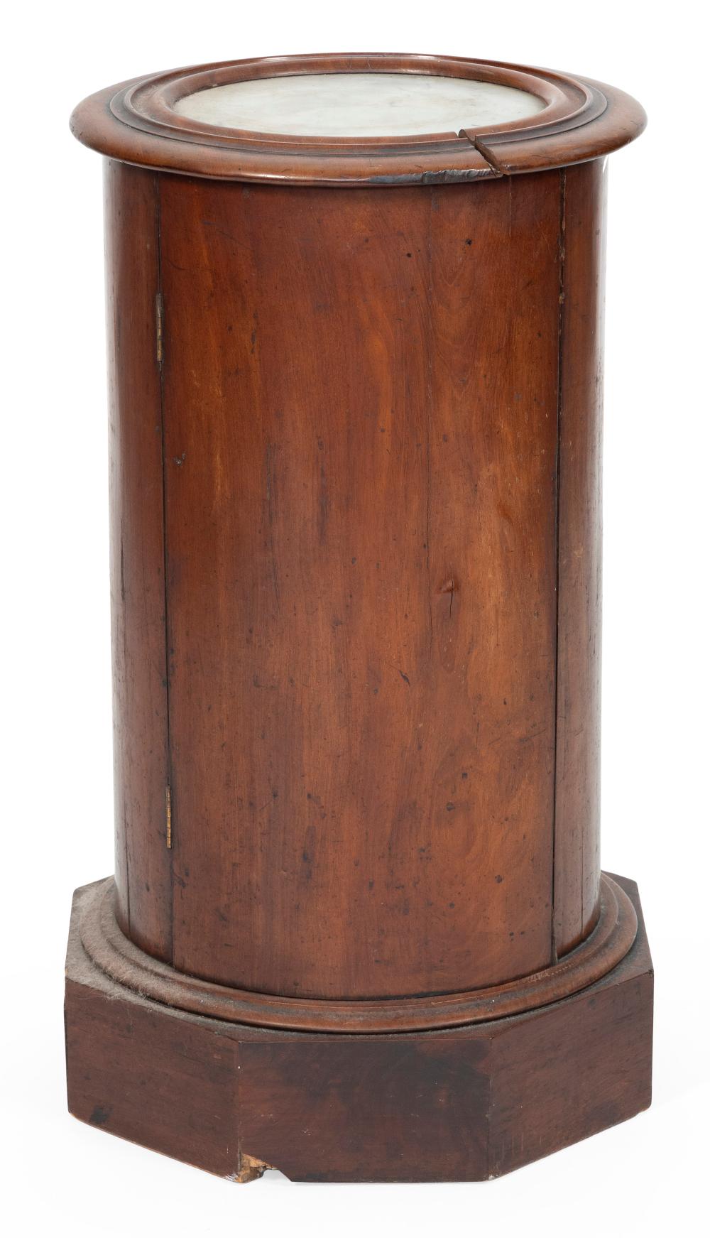 CYLINDRICAL CABINET LATE 19TH CENTURY 34d079