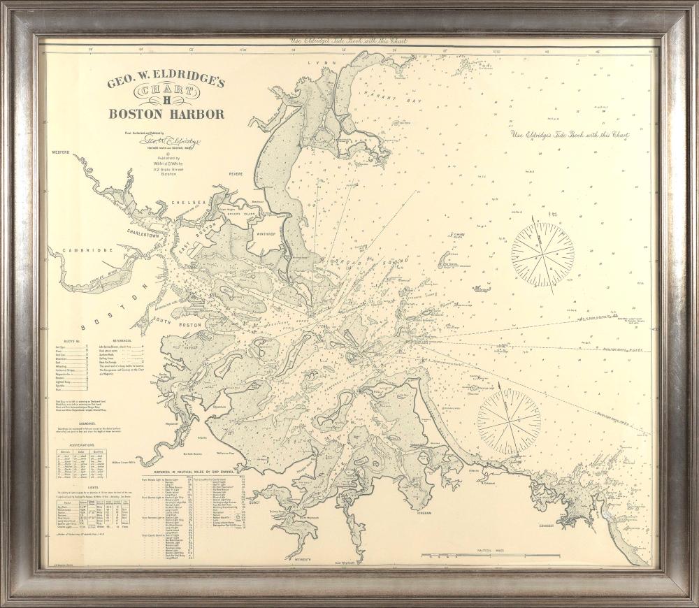 REPRODUCTION GEORGE ELDRIDGE CHART 34d0bc