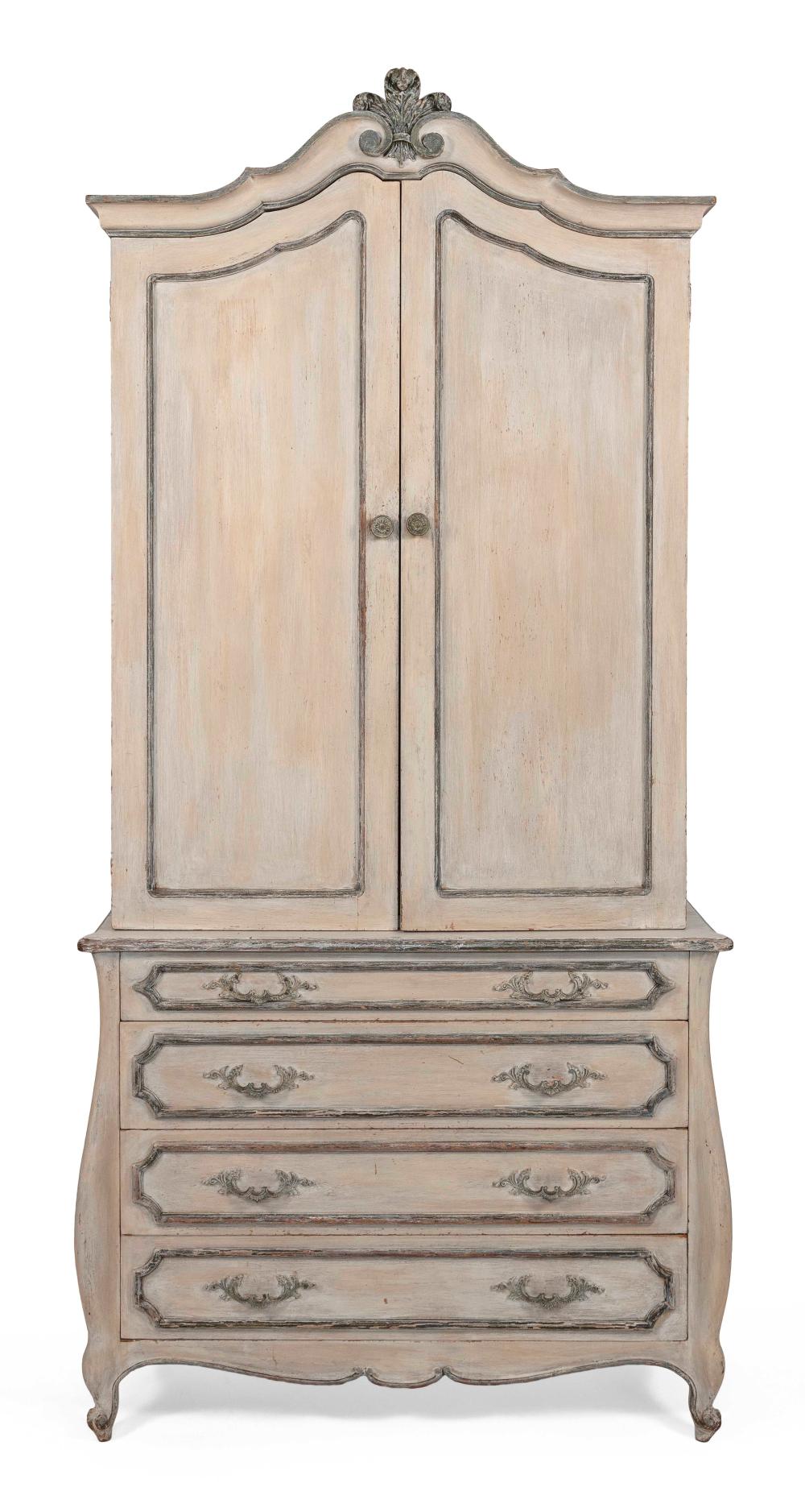 FRENCH STYLE CHEST WITH SECRETARY 34d199