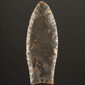 A Sonora Flint Clovis Point Paleo 34d1cd