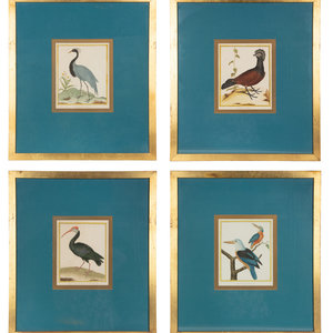 Four Bird Prints after Francoise