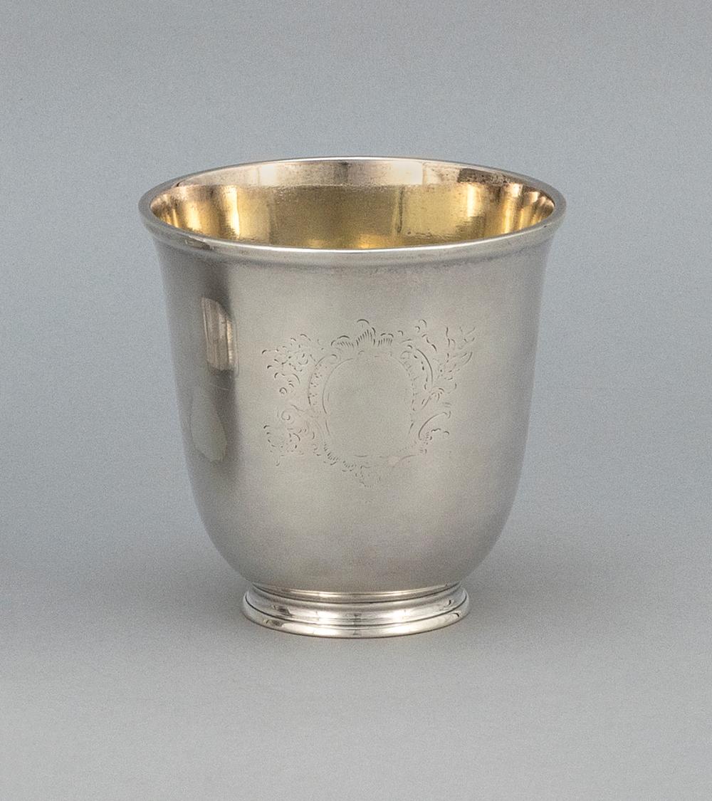 GEORGE II STERLING SILVER CUP LONDON  34d1ec