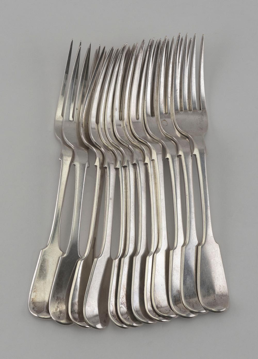 TWELVE SILVER FIDDLEBACK DINNER 34d1fa