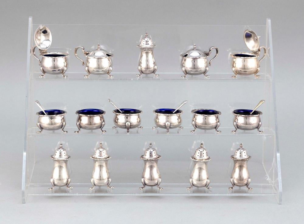 MAPPIN & WEBB SILVER PLATED CONDIMENT