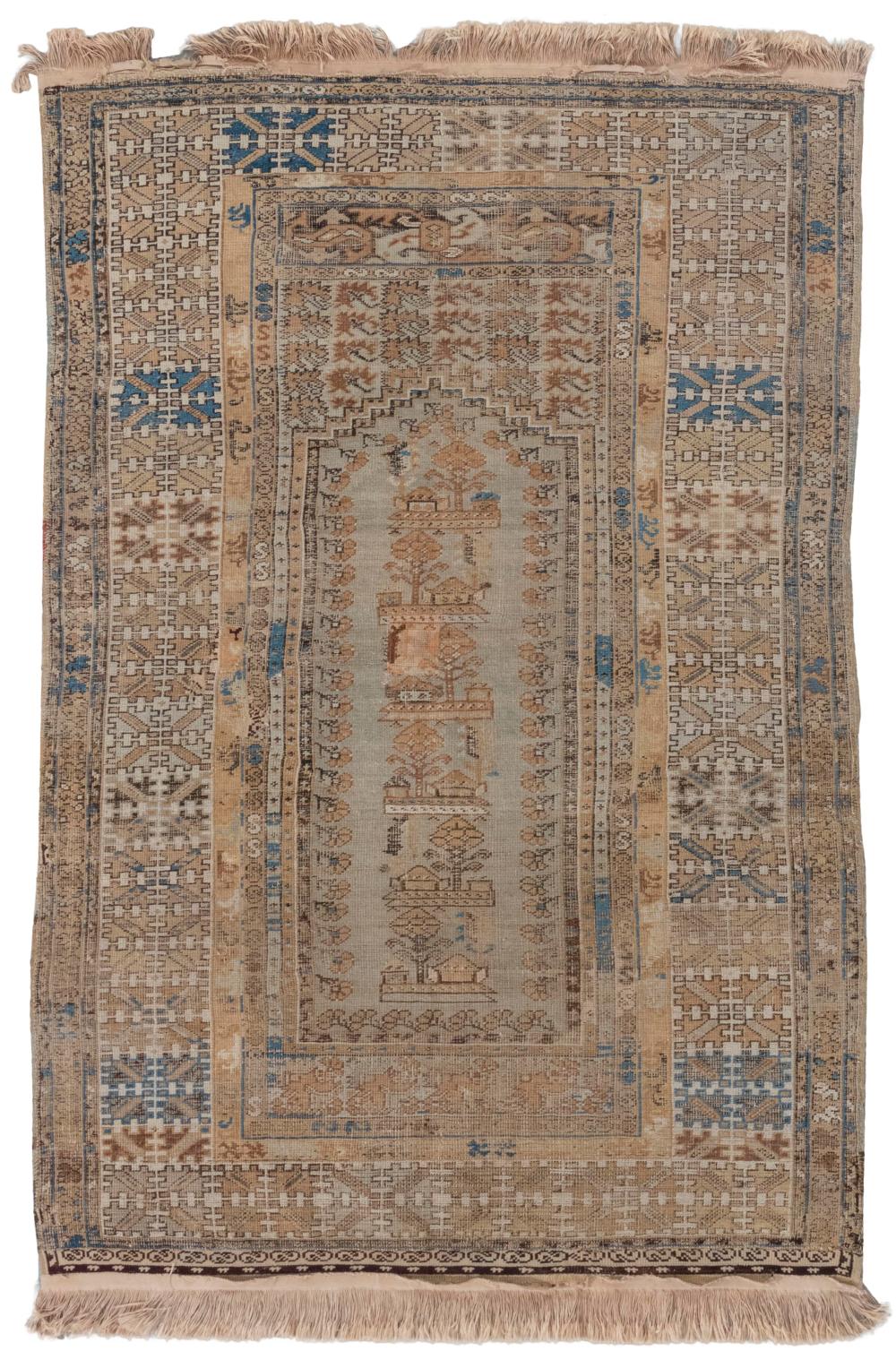 TURKISH PRAYER RUG 4 2 X 6 2  34d27e