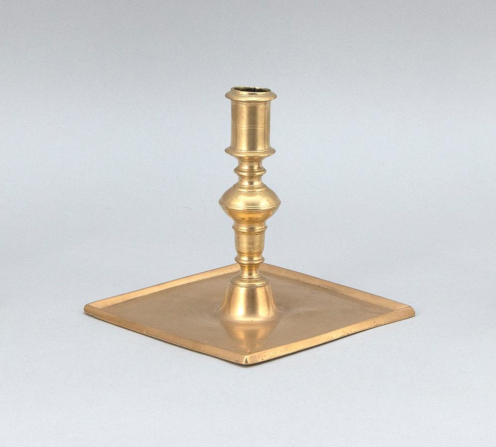 BRASS CANDLESTICK 18TH CENTURY 34d29e