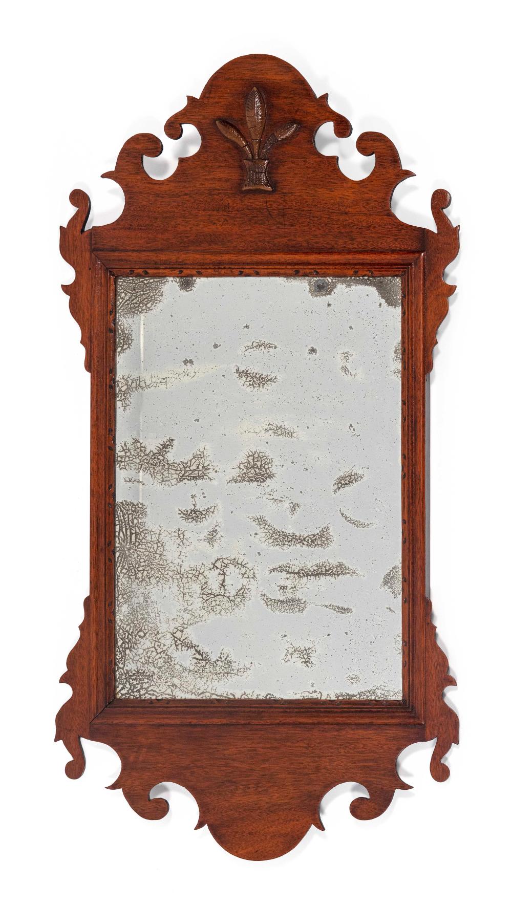 CHIPPENDALE MIRROR AMERICA LATE 34d2b4
