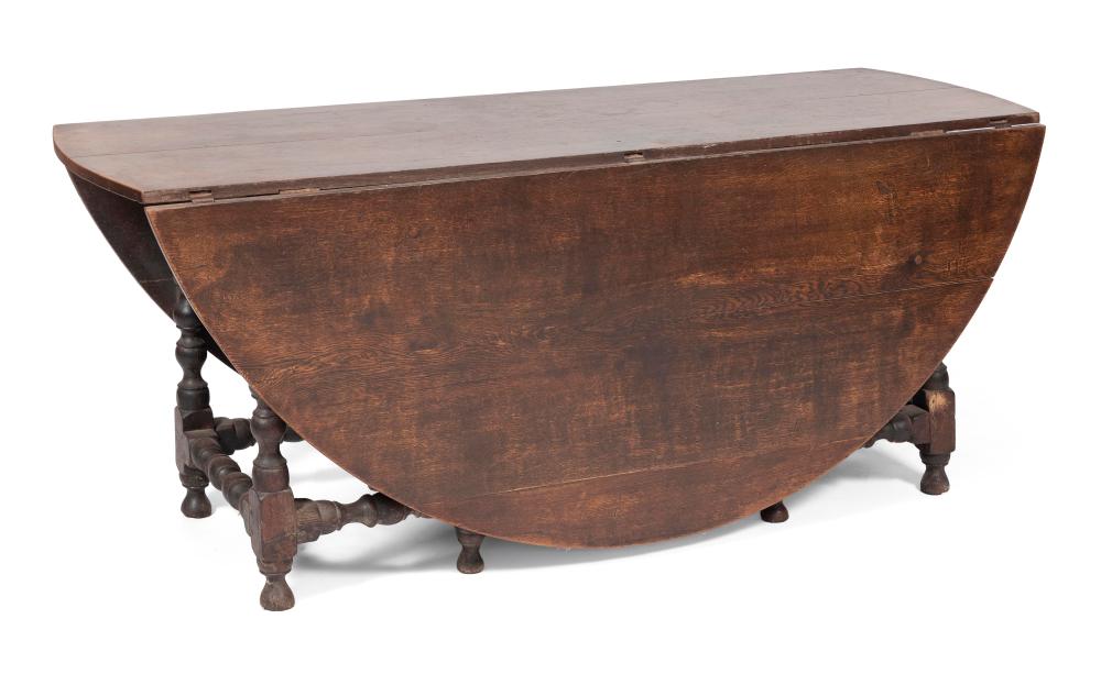 LARGE DROP-LEAF TABLE EARLY 18TH