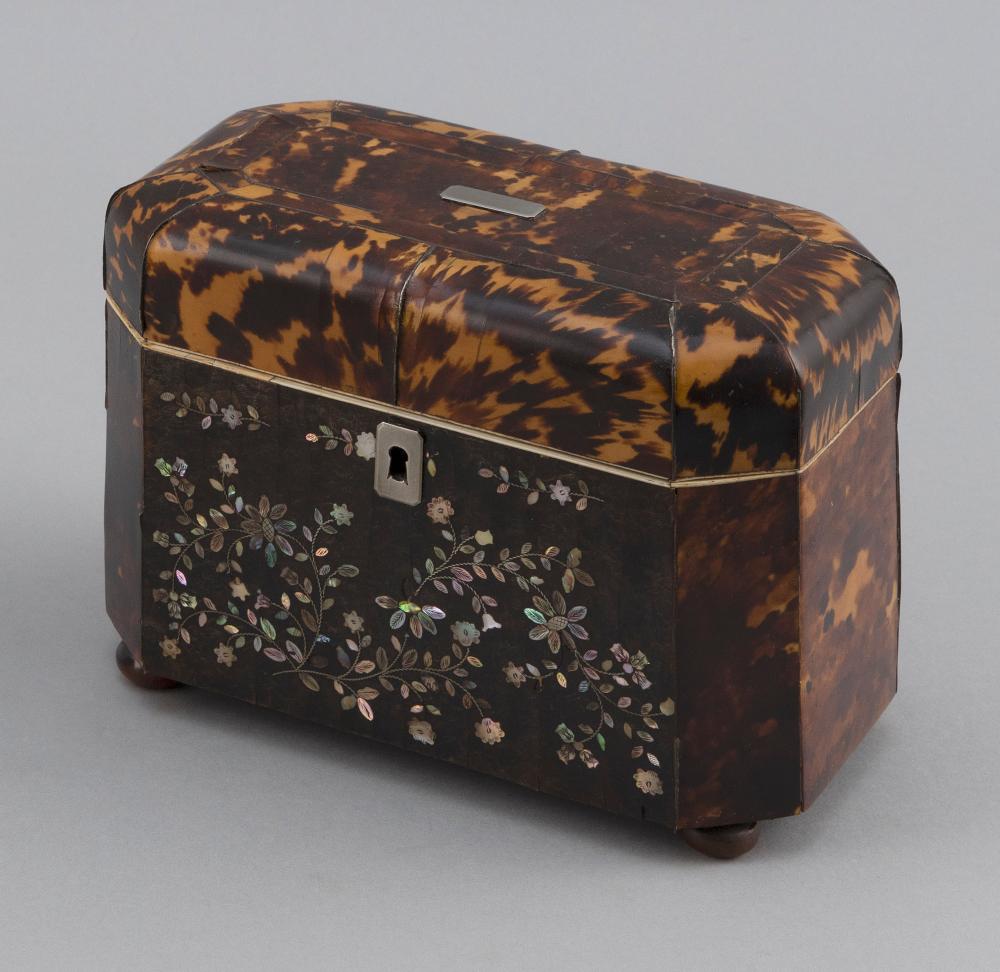 ENGLISH TEA CADDY 19TH CENTURY 34d36f