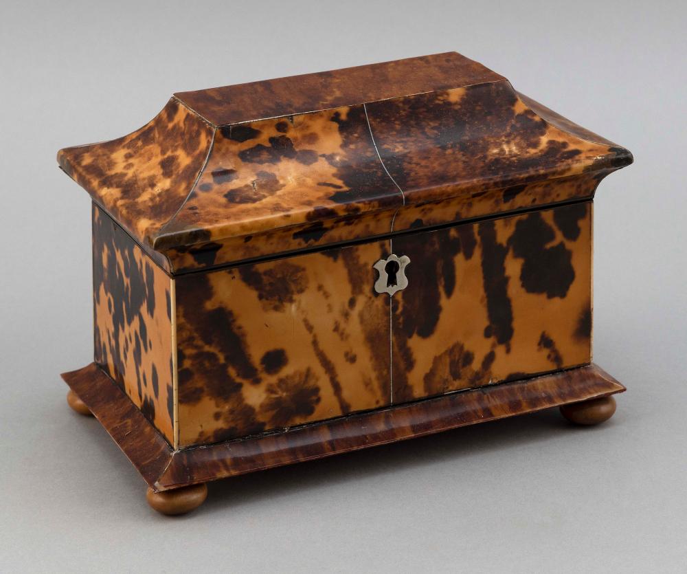 ENGLISH TEA CADDY 19TH CENTURY 34d369