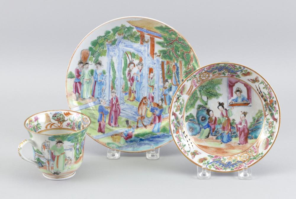 CHINESE EXPORT ROSE MANDARIN PORCELAIN