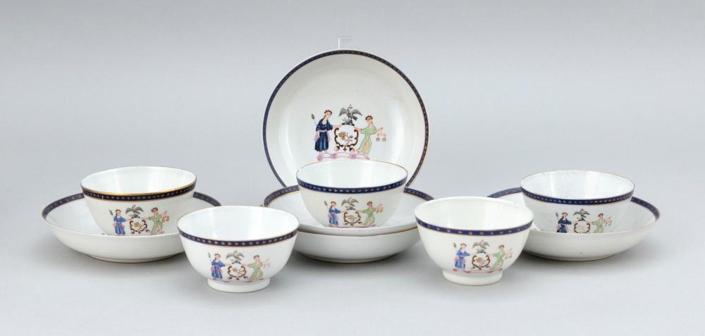 SET OF FIVE CHINESE EXPORT PORCELAIN 34d406