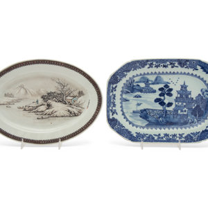 Two Chinese Porcelain Plates
20TH