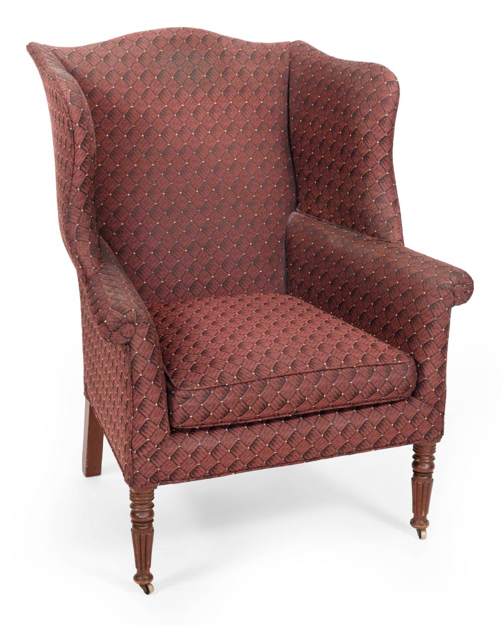 SHERATON WING CHAIR MASSACHUSETTS,