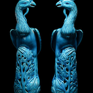 A Pair of Chinese Export Turquoise 34d498