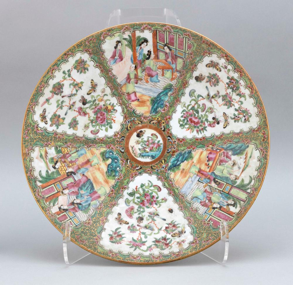 CHINESE EXPORT ROSE MEDALLION PORCELAIN