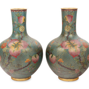 A Pair of Chinese Cloisonn Enamel 34d4c8