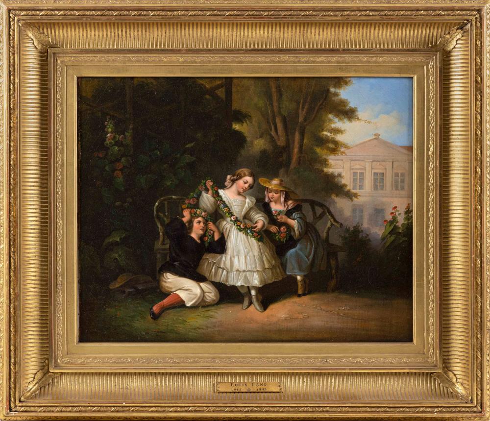 ATTRIBUTED TO LOUIS LANG (NEW YORK/PENNSYLVANIA,