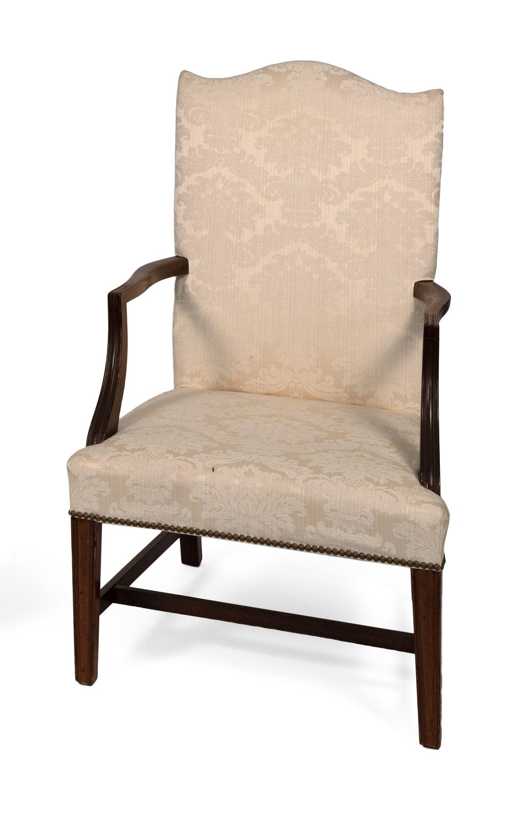 FEDERAL-STYLE LOLLING CHAIR CIRCA