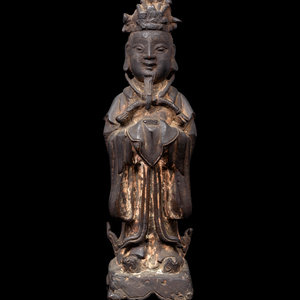 A Chinese Parcel Gilt Bronze Standing 34d56a
