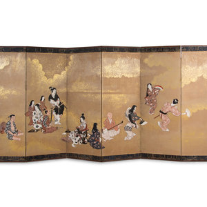 Anonymous LATE MEIJI TAISHO ERA Dancers  34d5e6