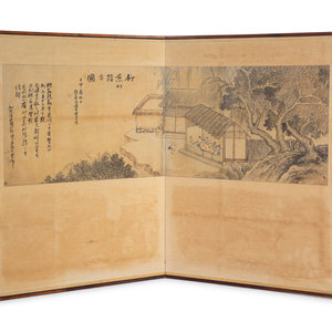 A Japanese Two-Panel Screen
LATE