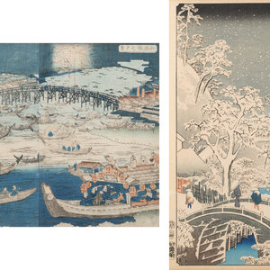 Utagawa Hiroshige and One Other Japanese  34d5f0