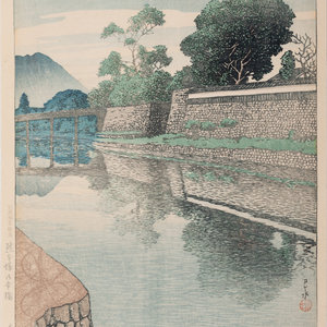 Kawase Hasui
(Japanese, 1883-1957)
Kumamoto-jô