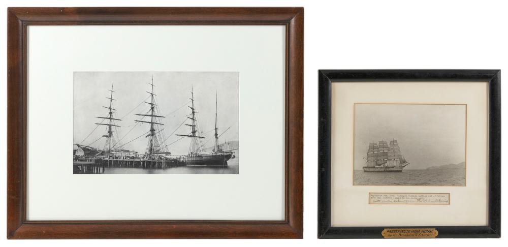 SILVER GELATIN PRINT OF THE FOUR-MASTED