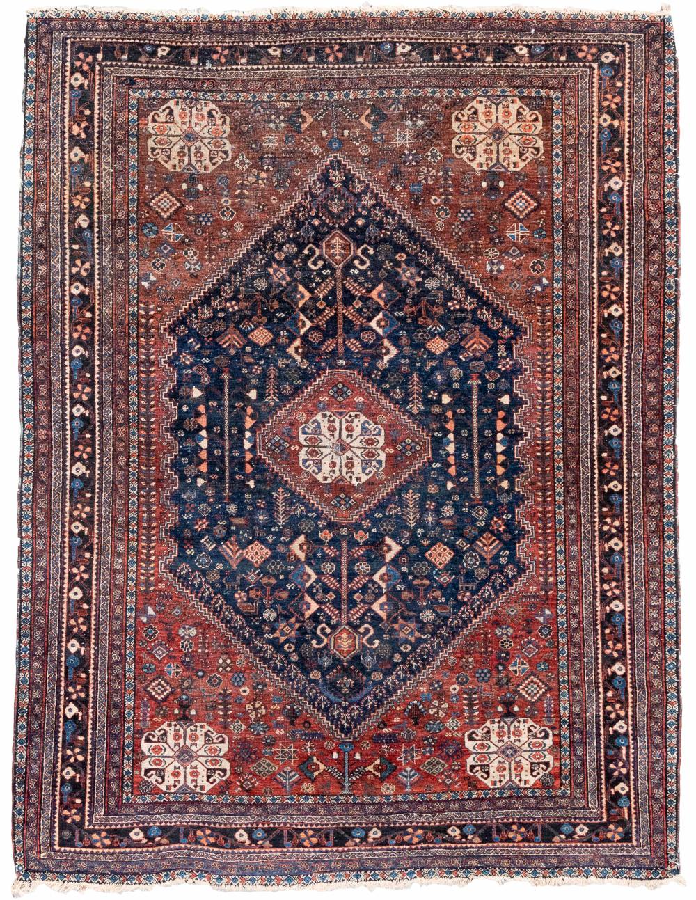 AFSHAR RUG: 5’0” X 6’9”