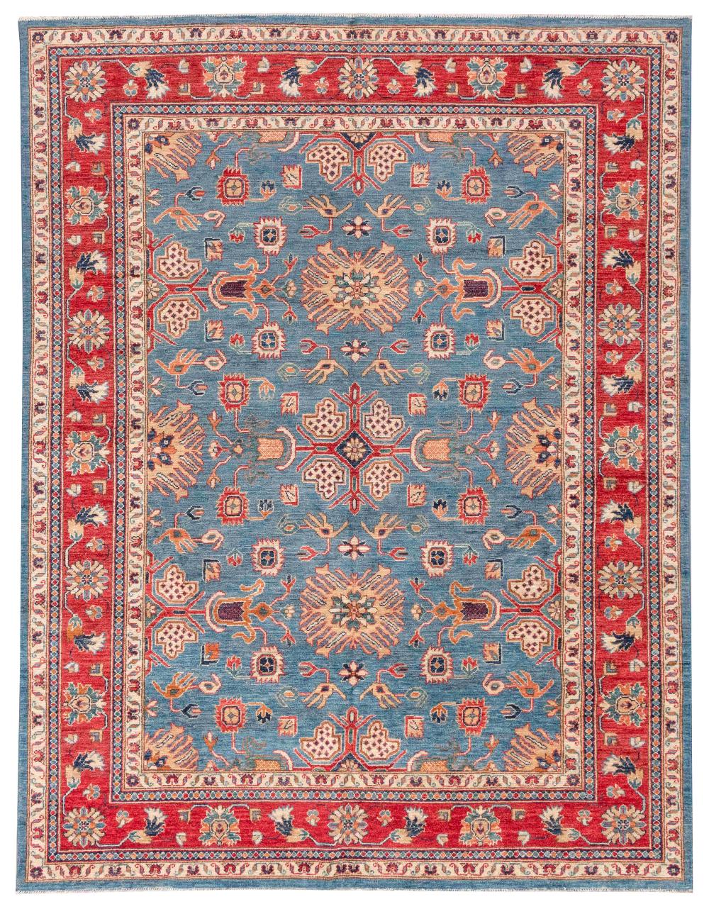 CAUCASIAN DESIGN RUG: 7'10" X 10'0"