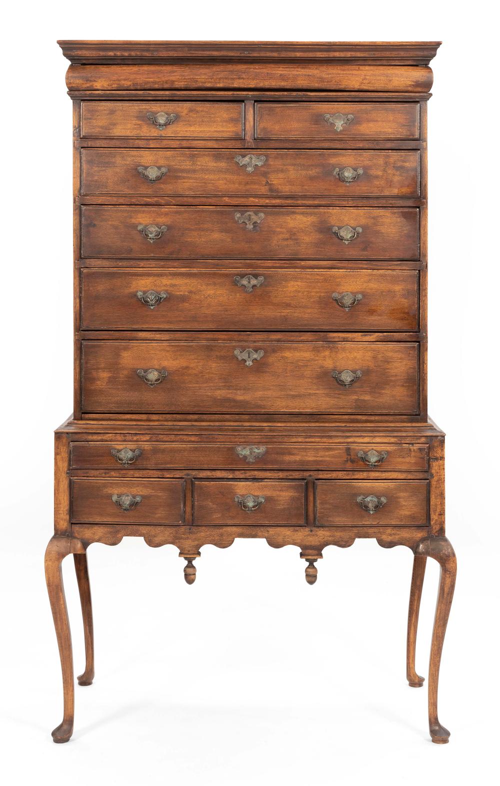 QUEEN ANNE HIGHBOY DEERFIELD MASSACHUSETTS  34d67c