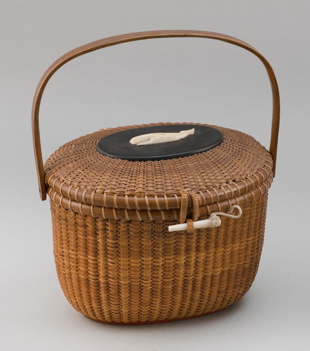 NANTUCKET BASKET PURSE BY JOSE FORMOSO