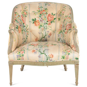A Louis XVI Style Gray Painted 34d77c