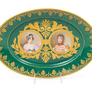 A Sèvres Style Porcelain Napoleonic