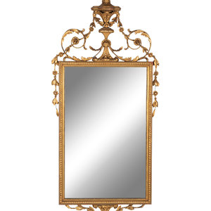 A George III Style Giltwood Mirror
Mid-20th