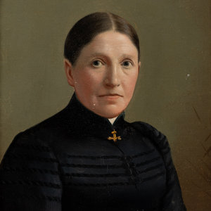 Artist Unknown 19th Century Portrait 34d7df